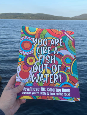 You are like a fish out of water Coloring Book by Alicia Barrett