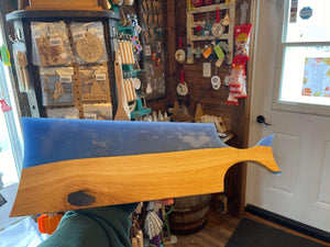 Handmade Charcuterie Board - Whale Tail & Newfoundland Map