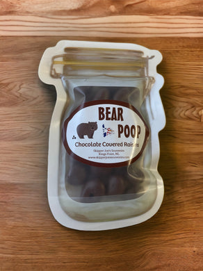Bear Poop - Chocolate Covered Raisins