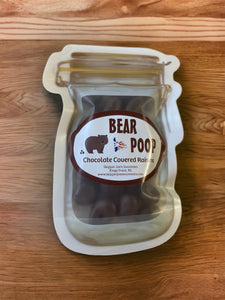 Bear Poop - Chocolate Covered Raisins
