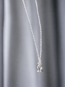 Sterling Silver Puffin necklace 18" Chain