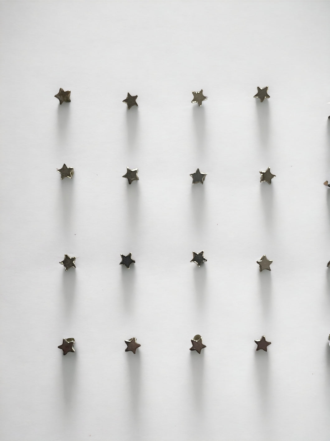 Sterling Silver Tiny Star Nose Studs