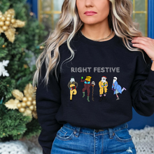 Load image into Gallery viewer, Right Festive Mummers Sweater/Crewneck