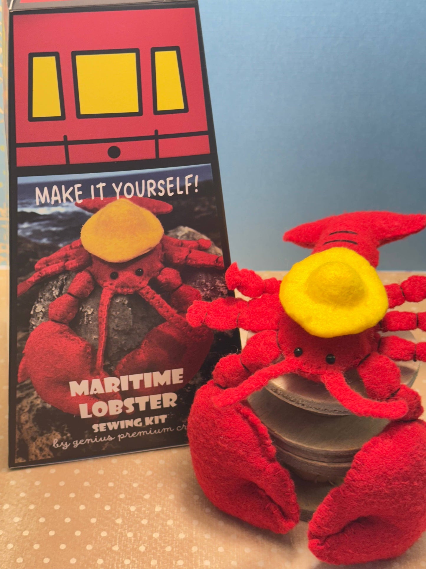 Lobster Felt Sewing DIY Kit
