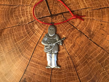 Load image into Gallery viewer, Pewter Mummer Ornament