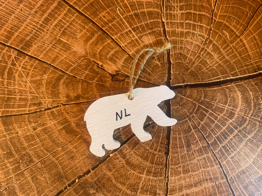 Nl polar bear ornament