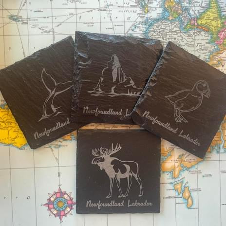 Newfoundland Slate Coaster