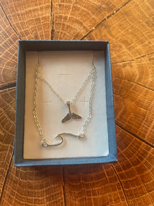 Whale & Wave Double Anklet