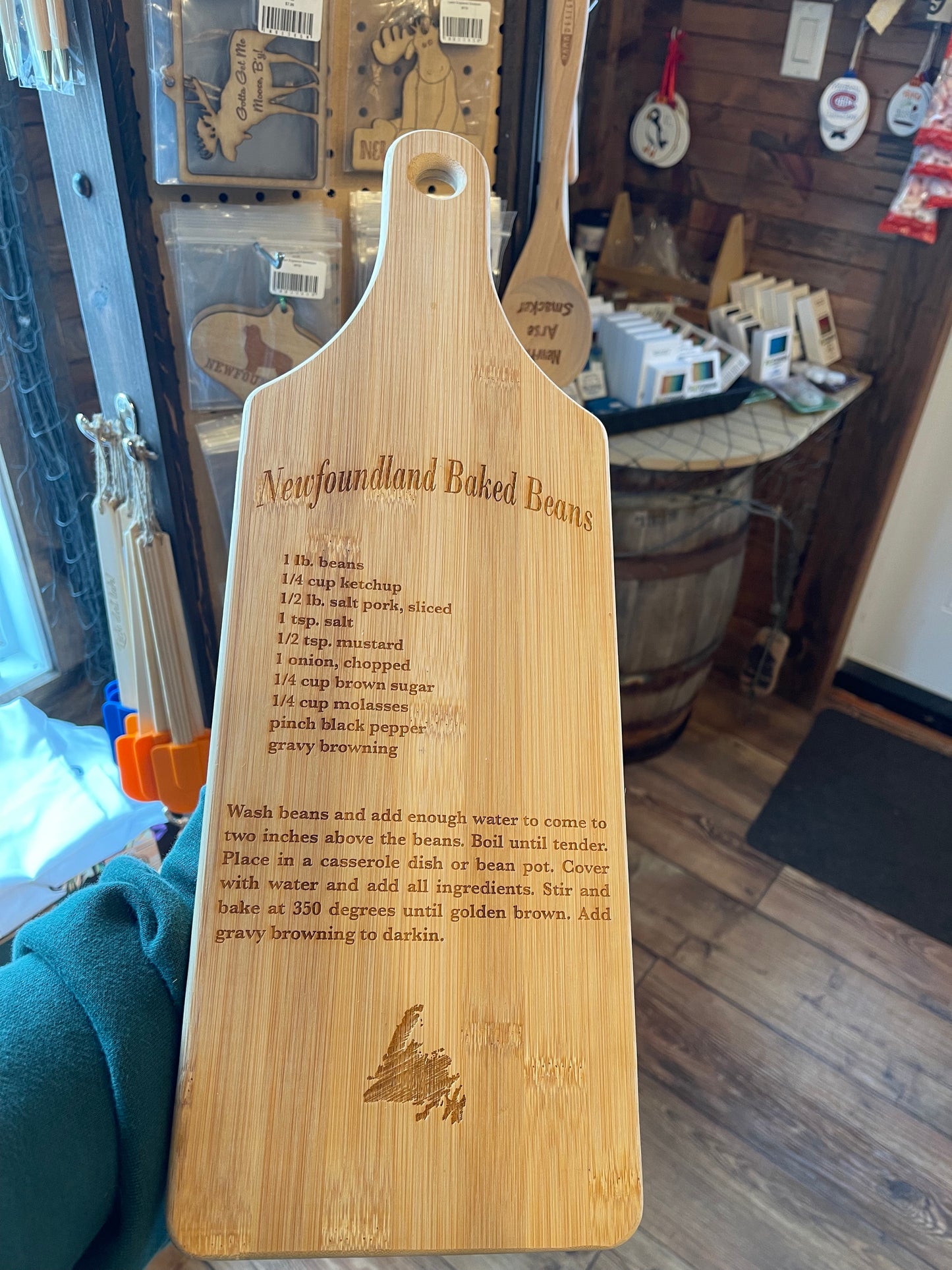 Laser Engraved Newfoundland Cutting Boards - 4 Styles