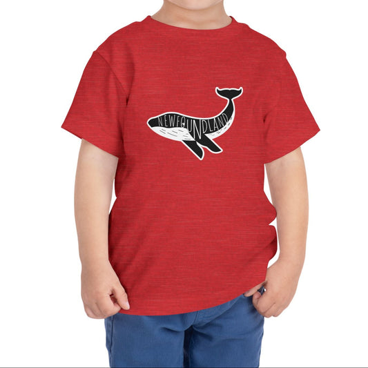 Newfoundland Whale Toddler / Child Tshirt 2T-5T