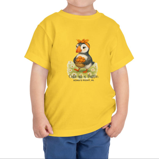 Cute as a Puffin Bakeapple Toddler / Child Tshirt 2T-5T