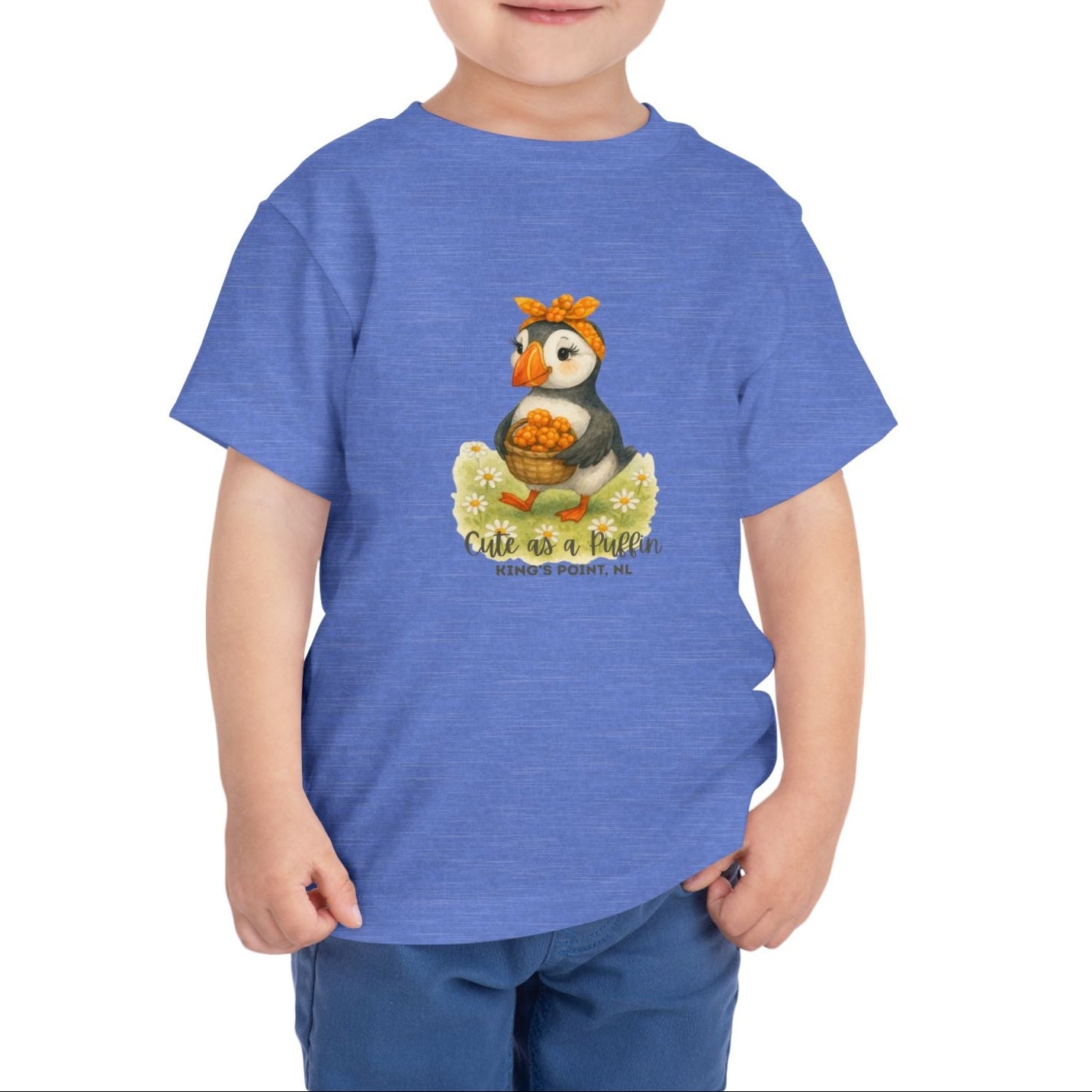 Cute as a Puffin Bakeapple Toddler / Child Tshirt 2T-5T