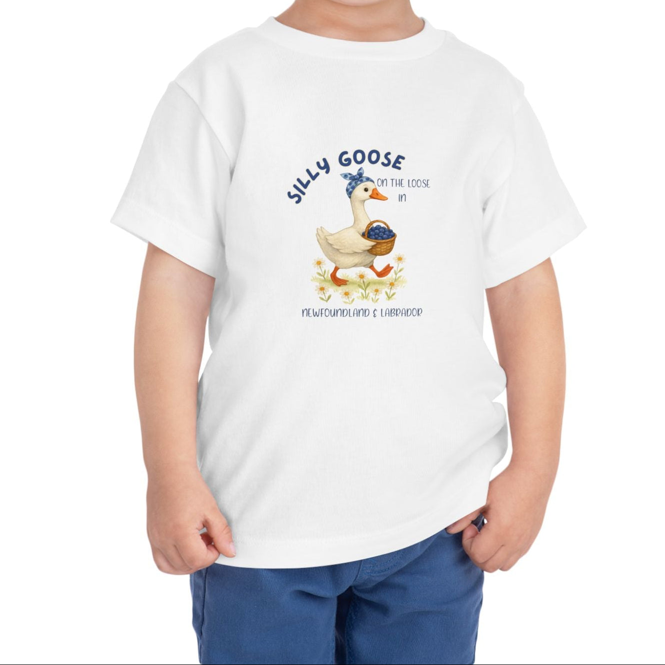 Silly Goose Blueberry Toddler / Child Tshirt 2T-5T