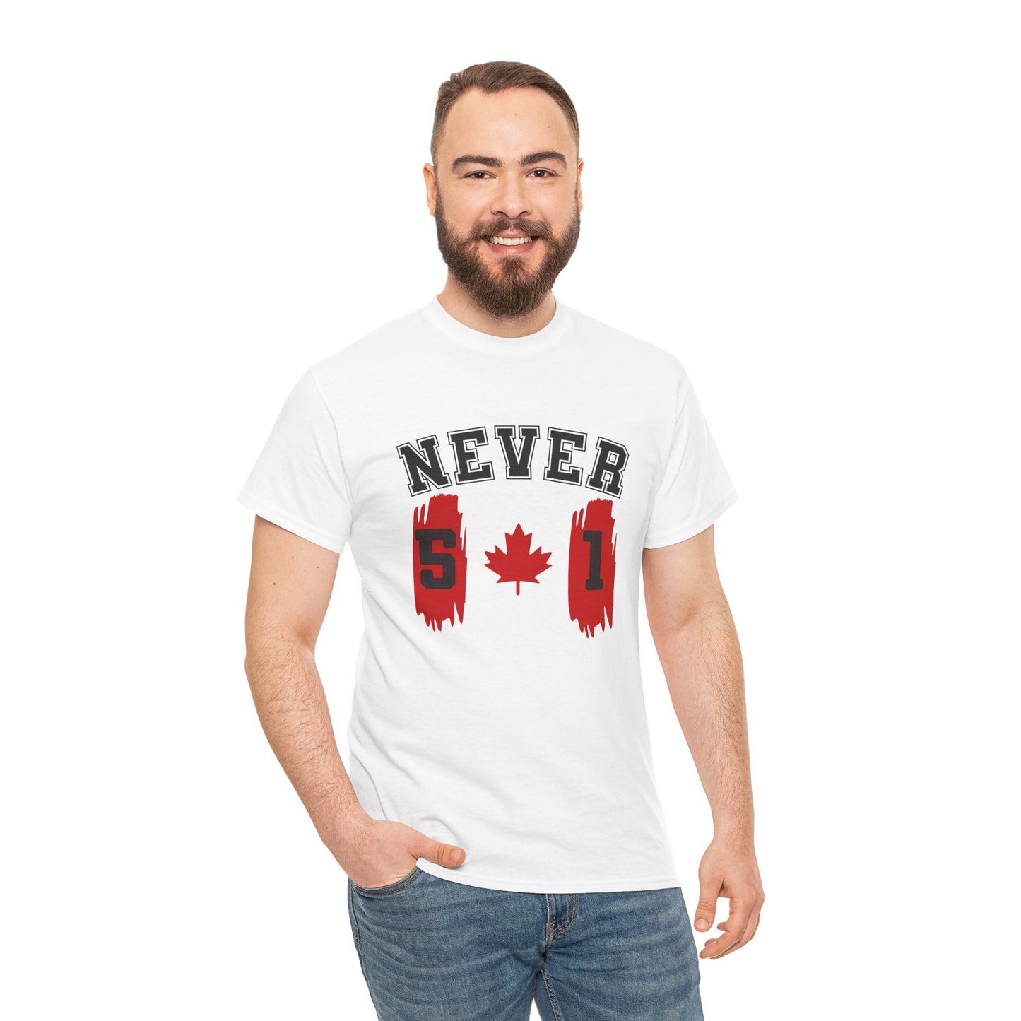 Proud Canadian NEVER 51 Unisex T-shirt