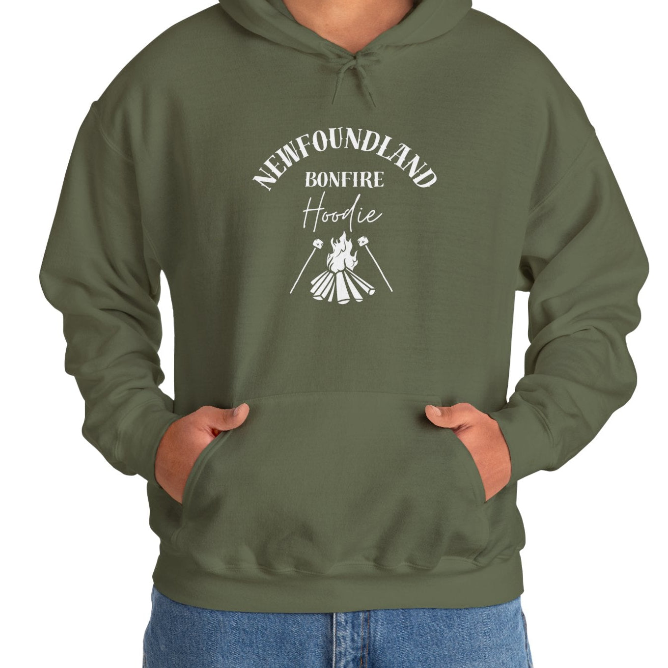 Newfoundland Bonfire Hoodie Sweatshirt