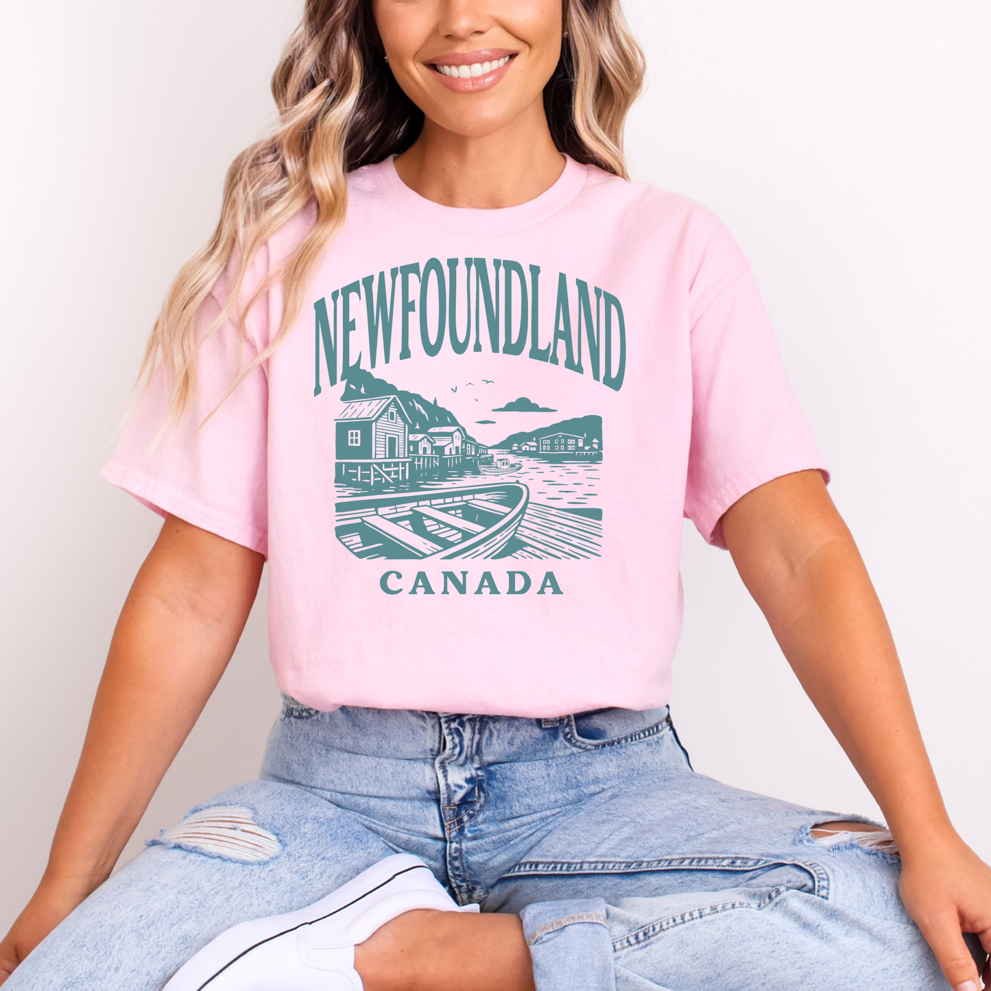 Newfoundland Harbour T-shirts