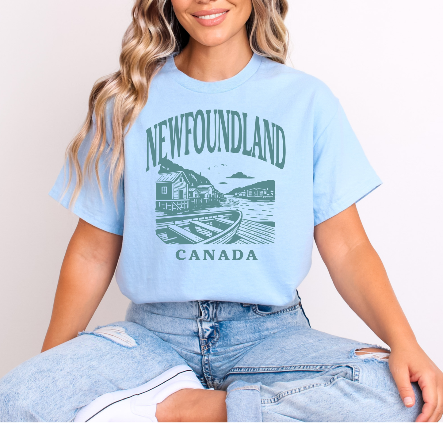 Newfoundland Harbour T-shirts