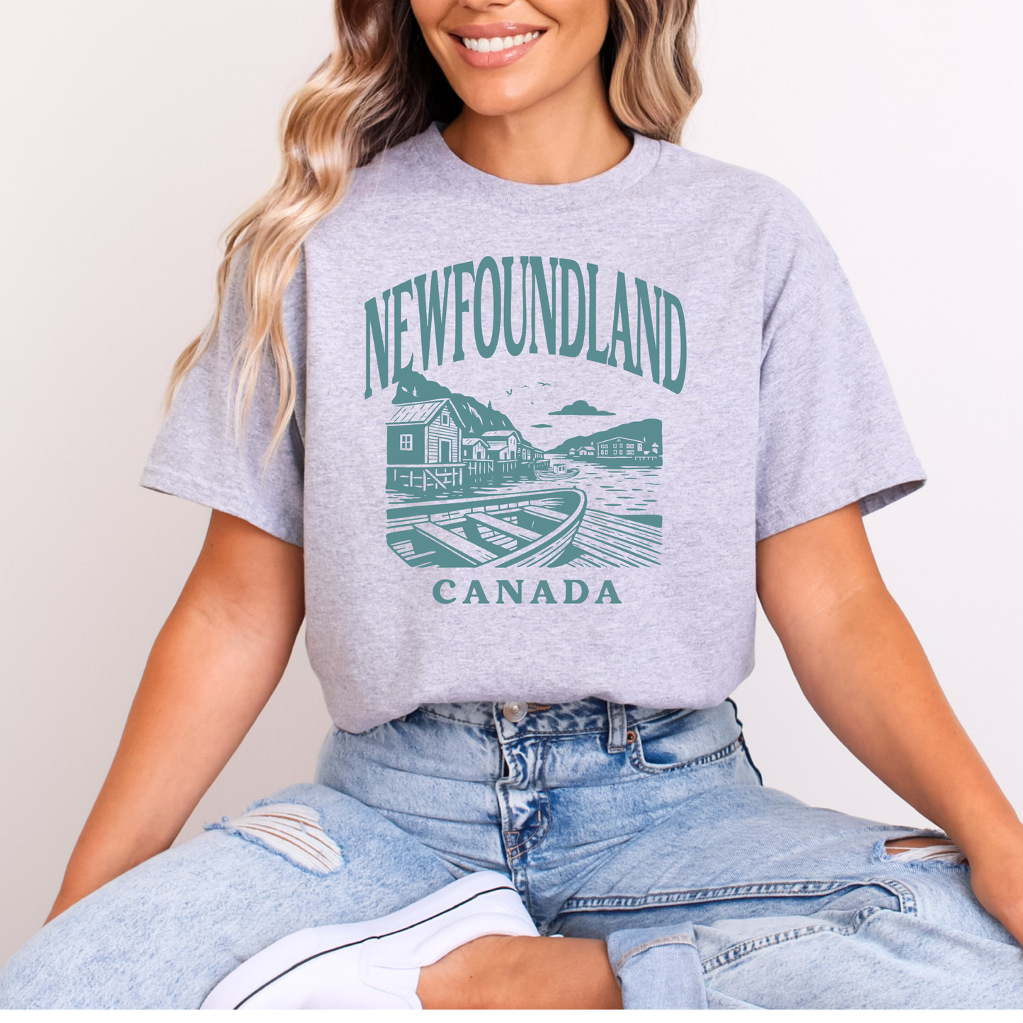 Newfoundland Harbour T-shirts
