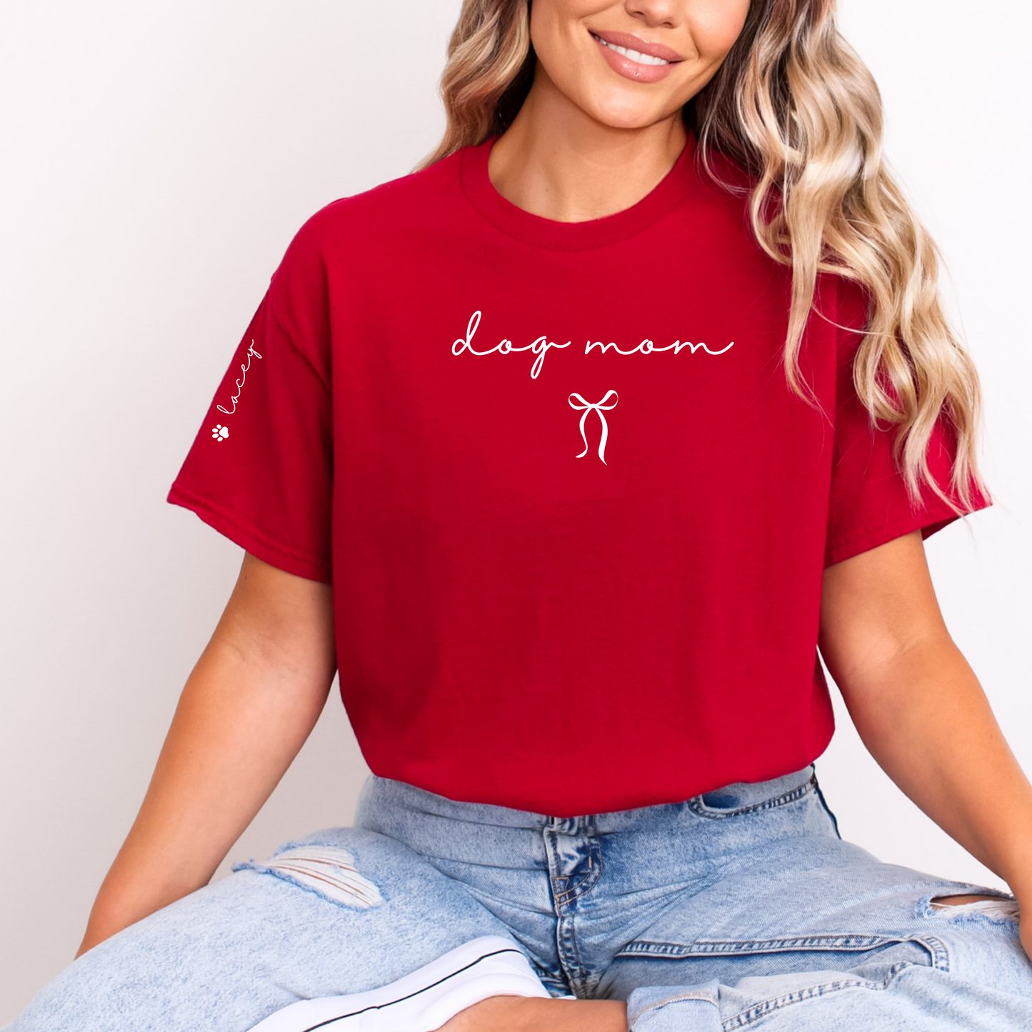 Cat Mom or Dog Mom T-shirts