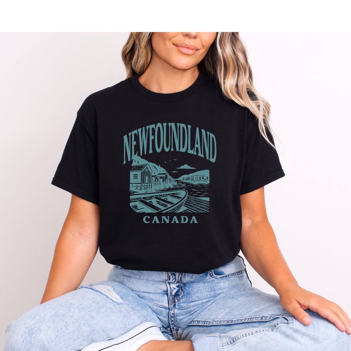 Newfoundland Harbour T-shirts