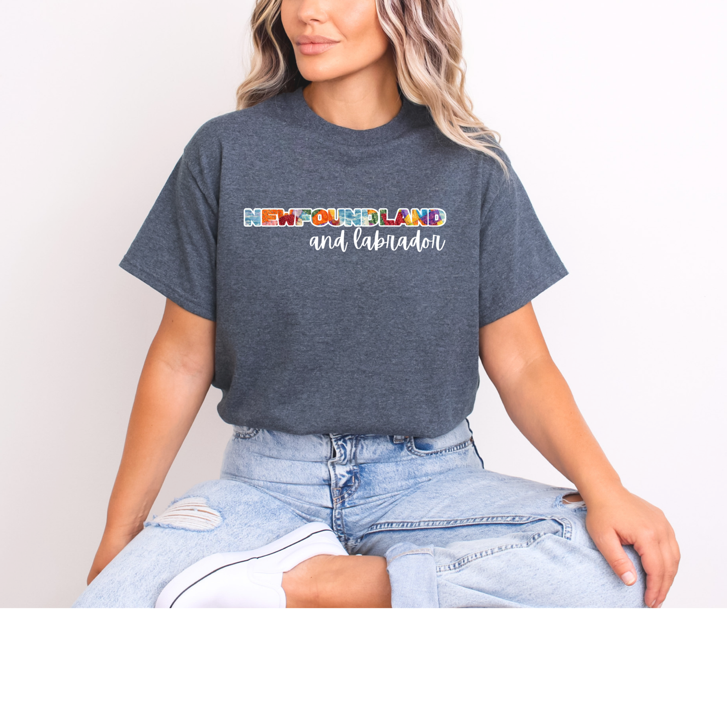 Patchwork Newfoundland & Labrador T-shirts