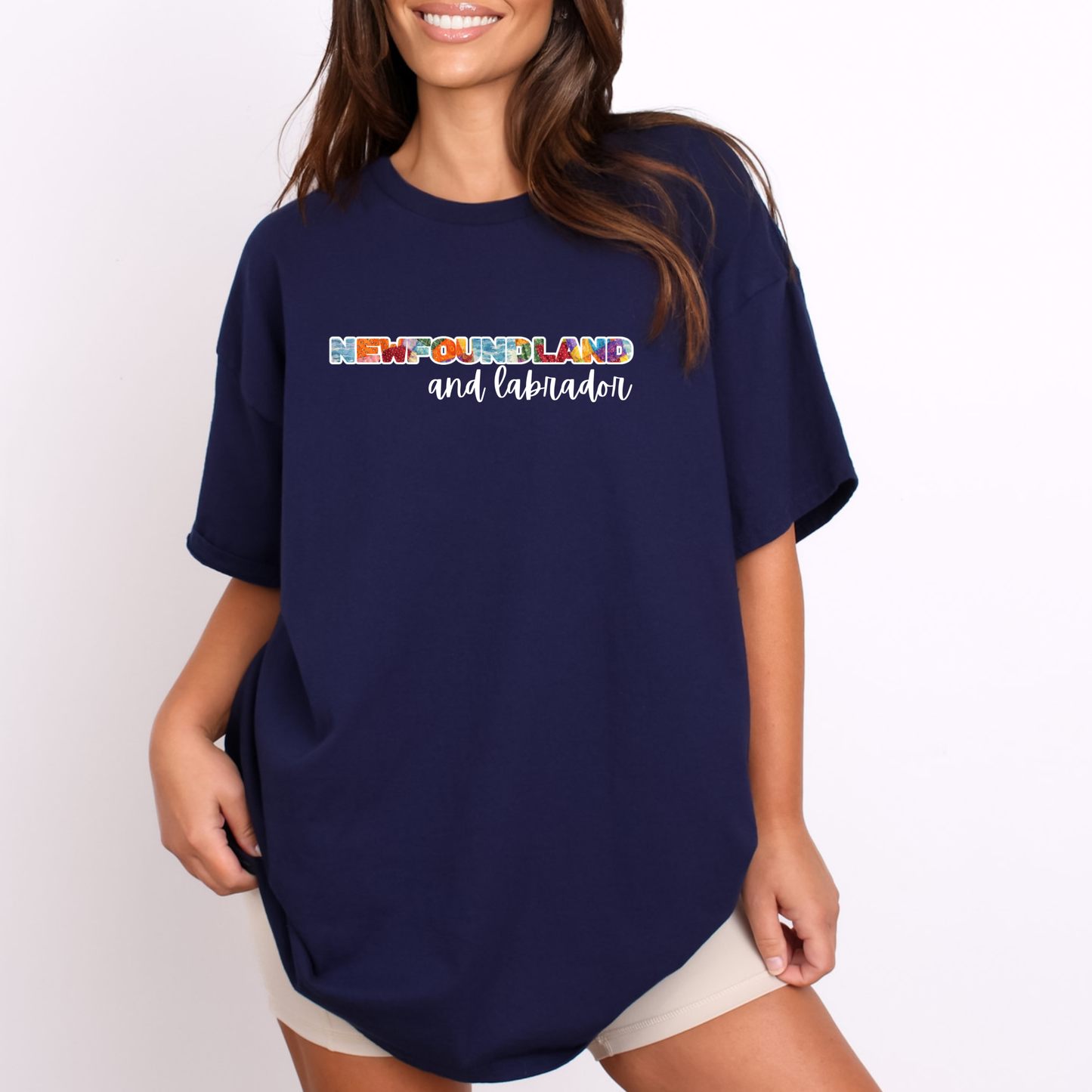 Patchwork Newfoundland & Labrador T-shirts