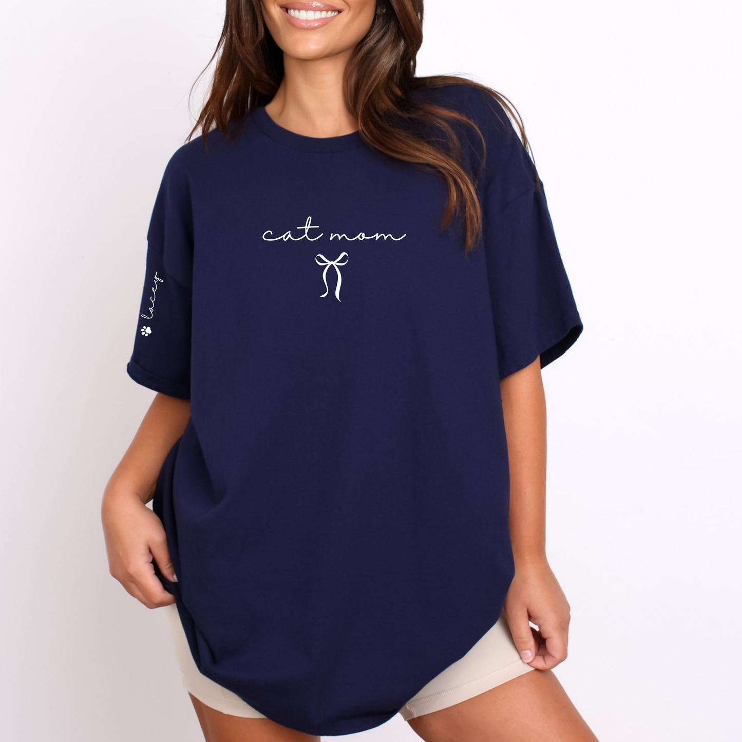 Cat Mom or Dog Mom T-shirts