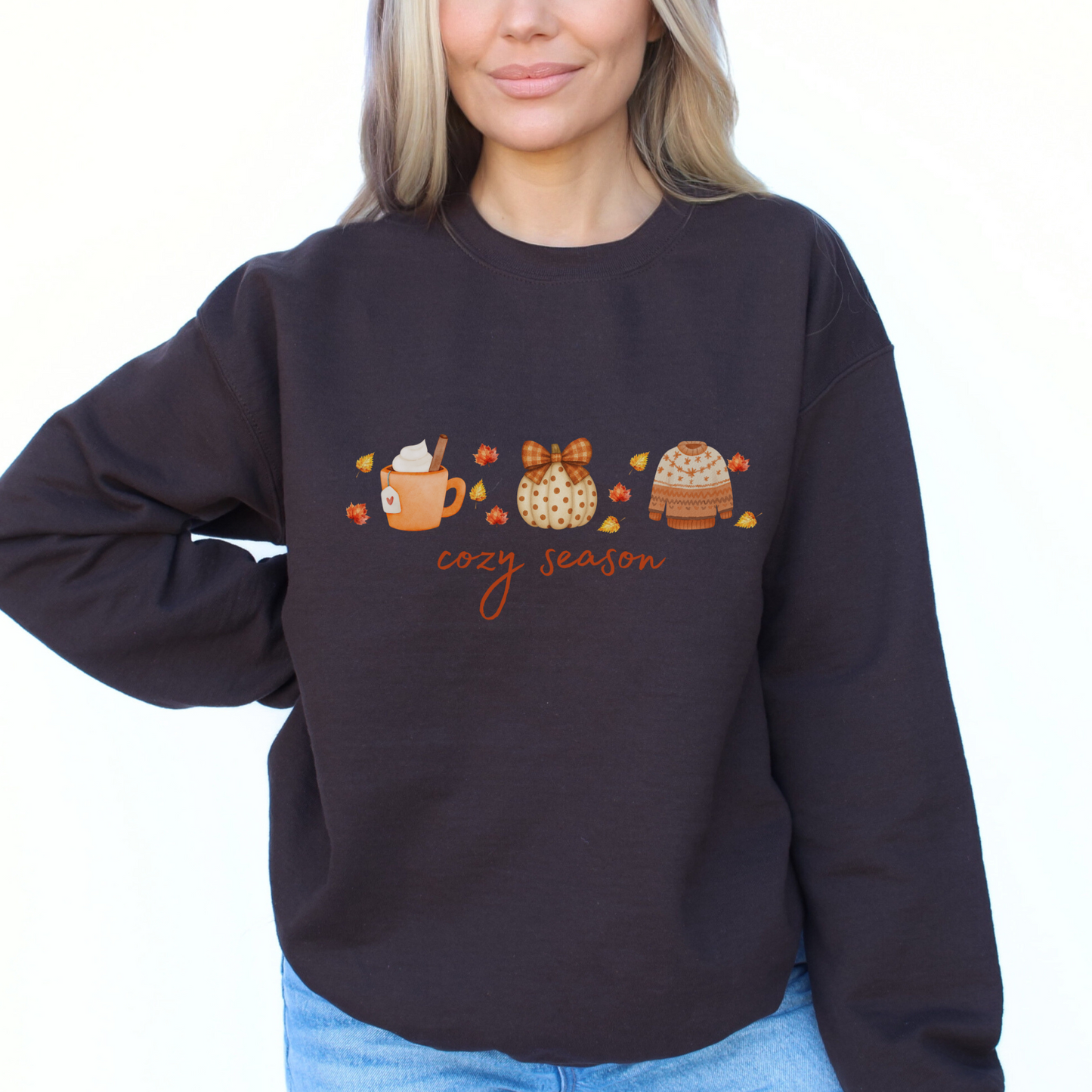 NEW FOR FALL! Cozy Season Fall Sweatshirt Crewneck