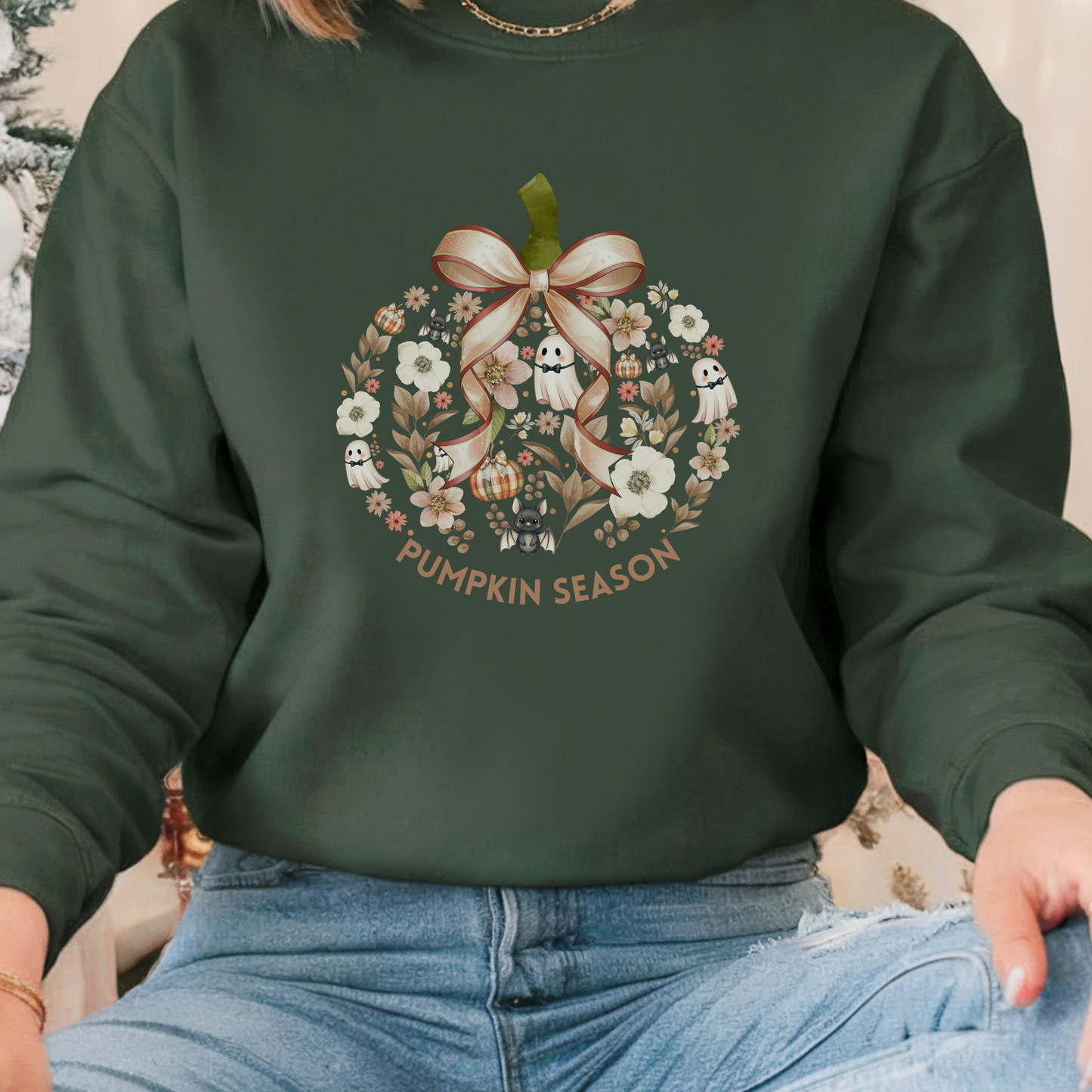 NEW FOR FALL Pumpkin Fall Sweatshirt Crewneck