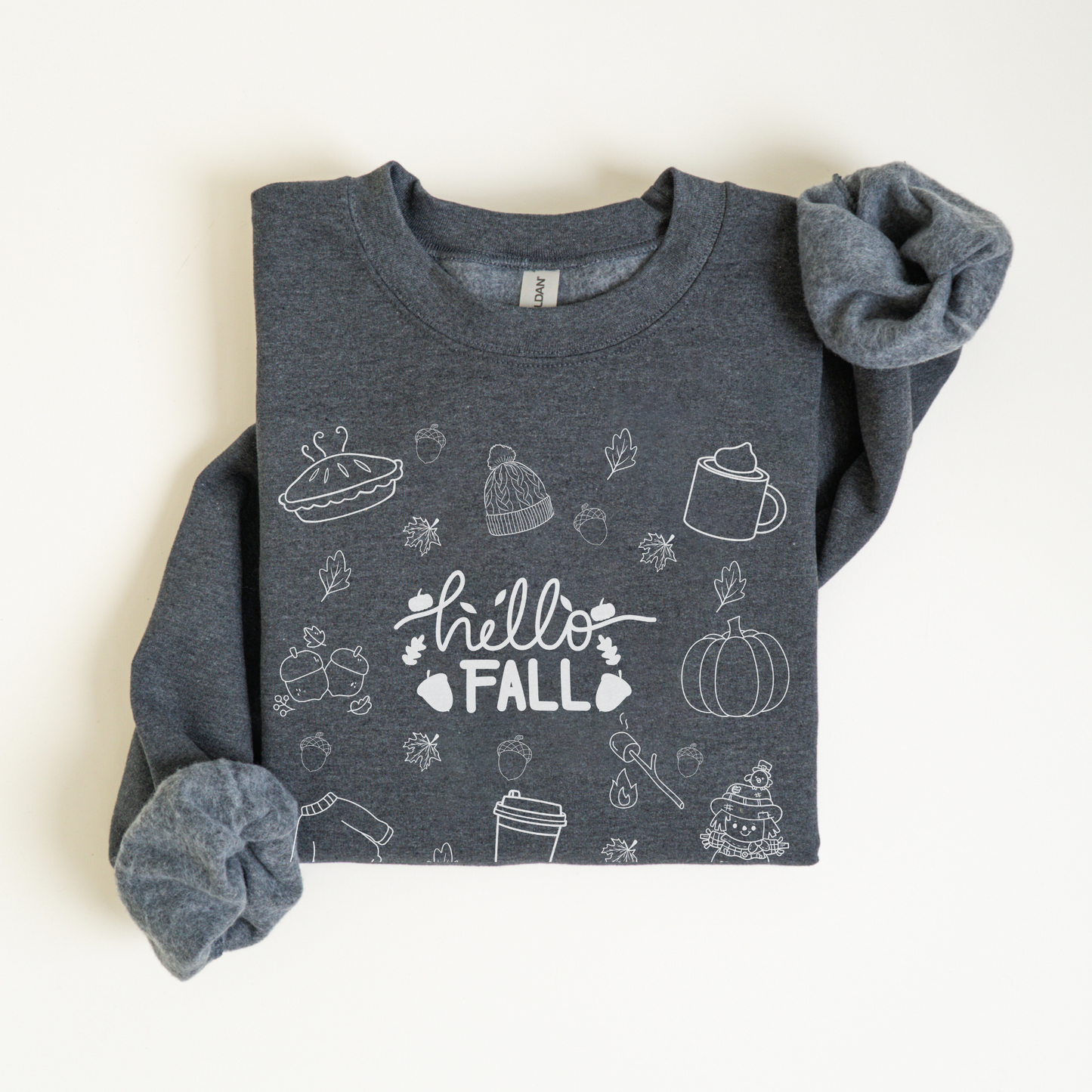 NEW HELLO FALL Crewneck Sweatshirt