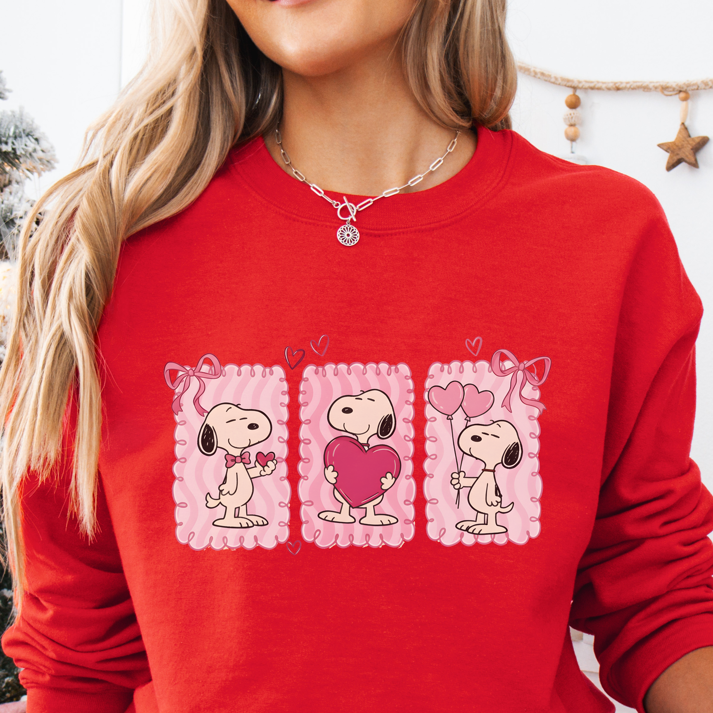 Snoopy Valentine Crewneck Sweatshirt