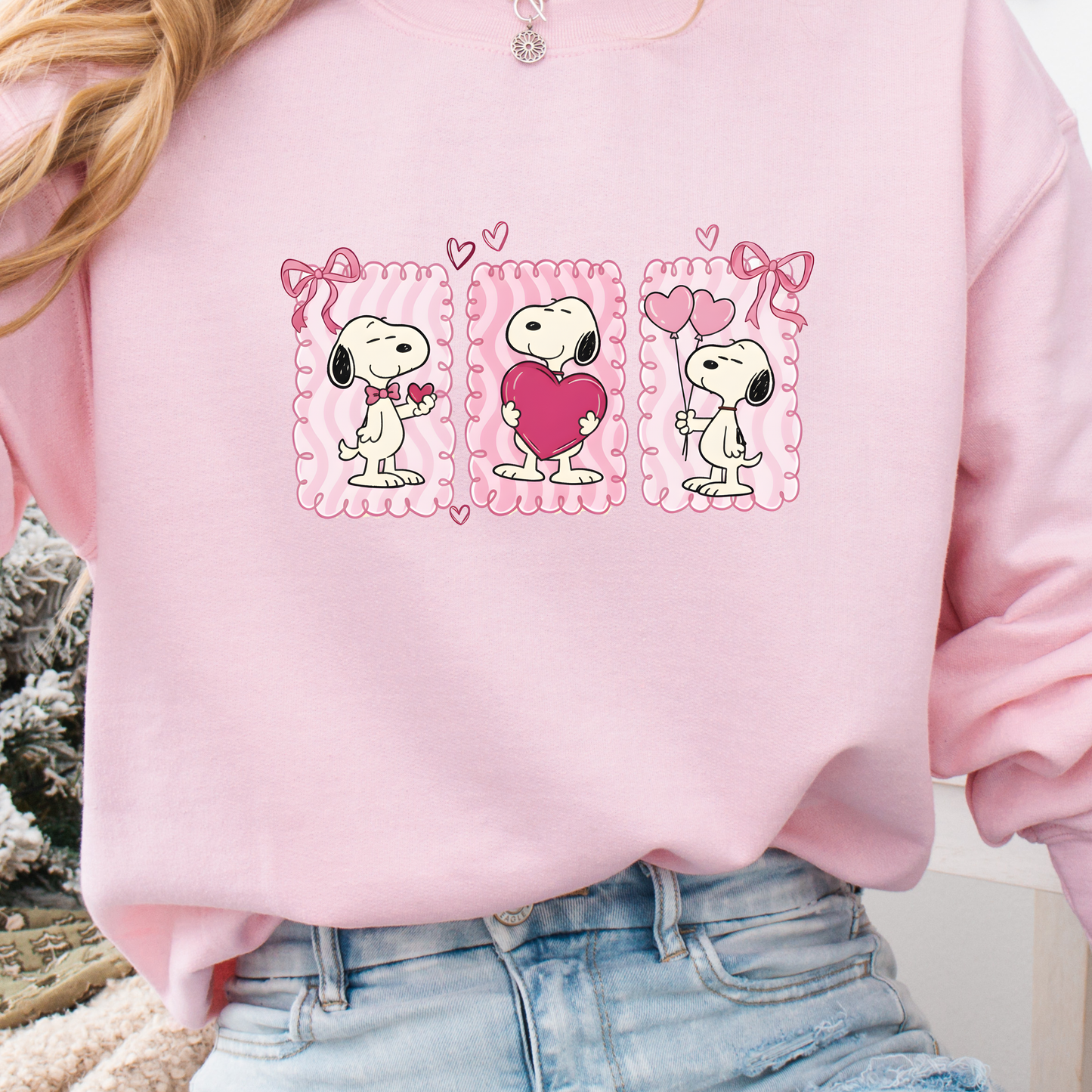 Snoopy Valentine Crewneck Sweatshirt