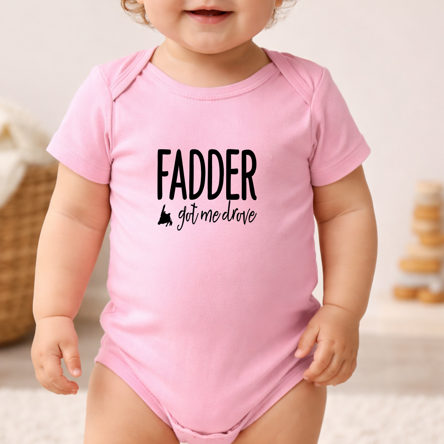 Fadder Got Me Drove Baby/Toddler Onesie NB -24M