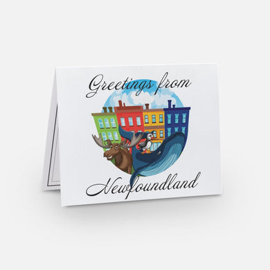 WHOLESALE Greetings from Newfoundland Christmas Card