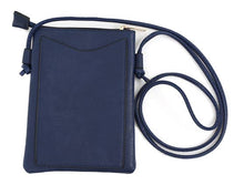 Load image into Gallery viewer, Anchor Crossbody Bag With Cellphone Pocket - Navy