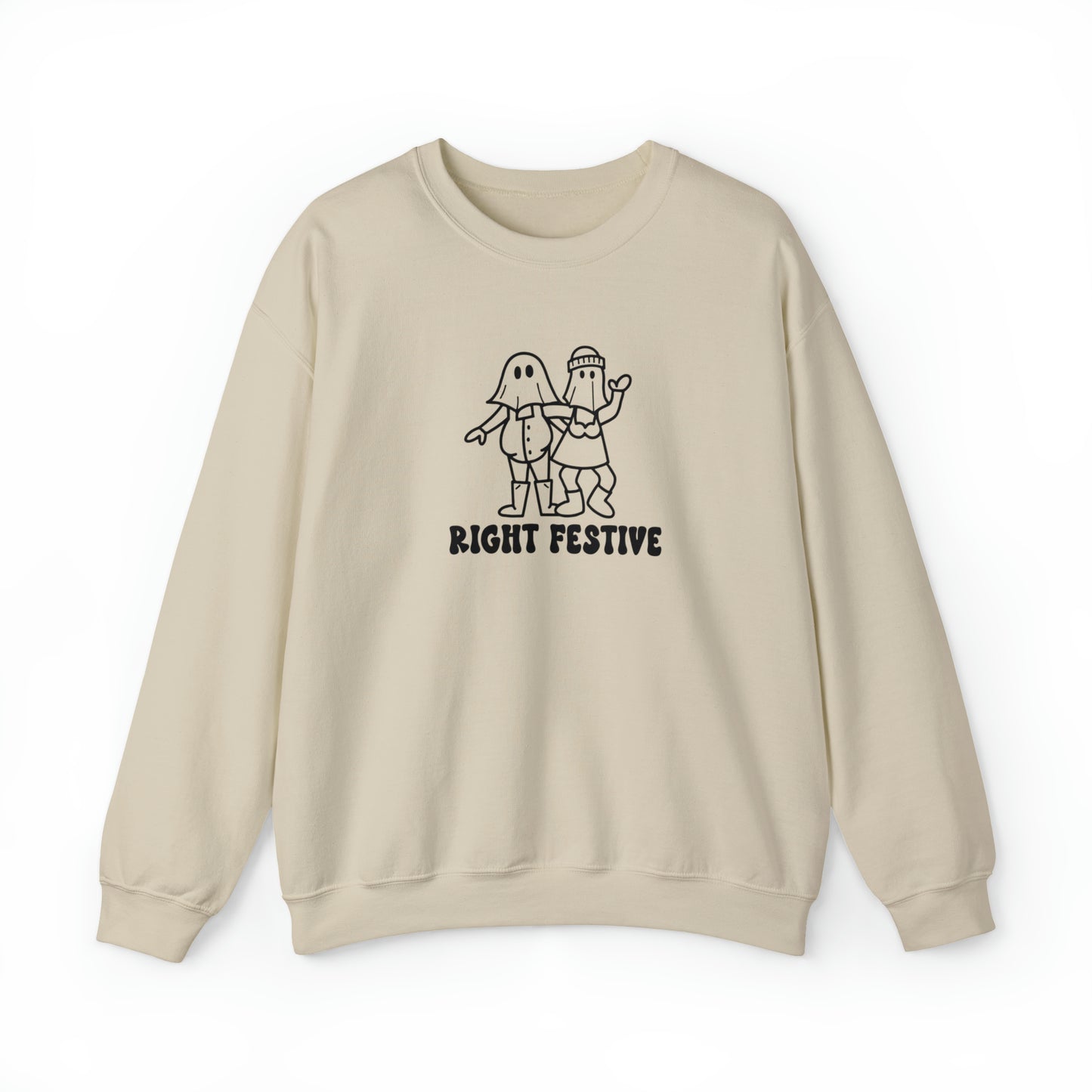 Right Festive Mummer Crewneck Sweatshirt