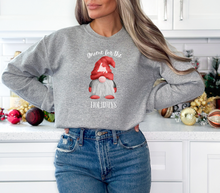 Load image into Gallery viewer, Gnome for the Holidays Newfoundland Map Sweater/Crewneck