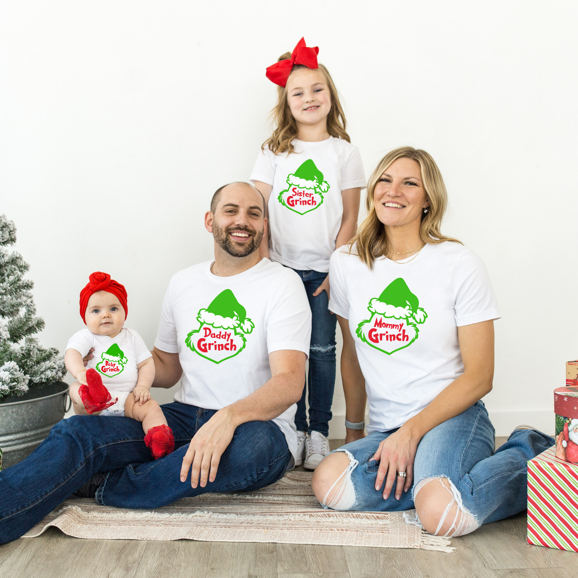 Grinch Family Matching Tshirts NB-2XL – Skipper Joe's Souvenirs