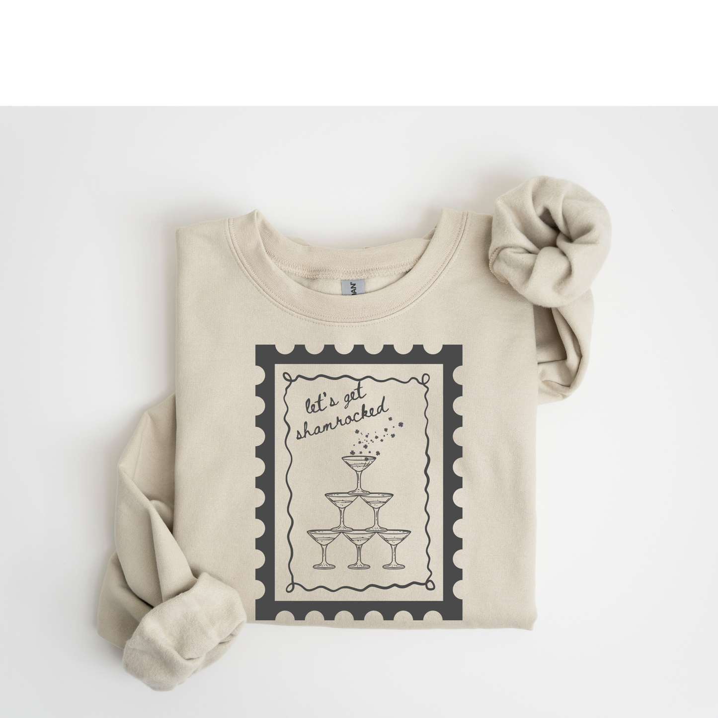 St. Patrick's Day "Let's Get Shamrocked" Sweatshirt