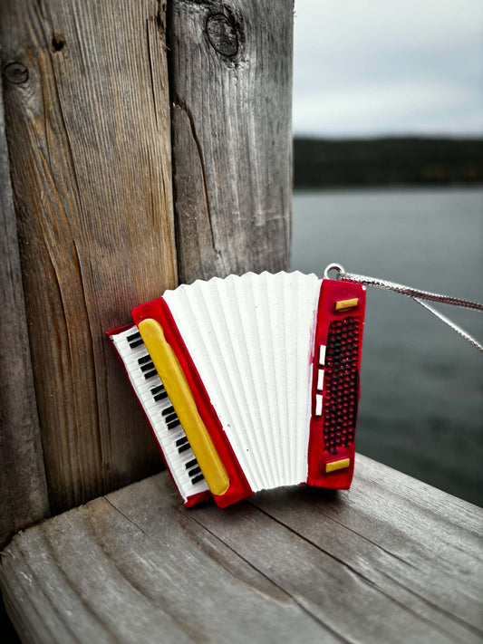 Accordion Christmas Ornament