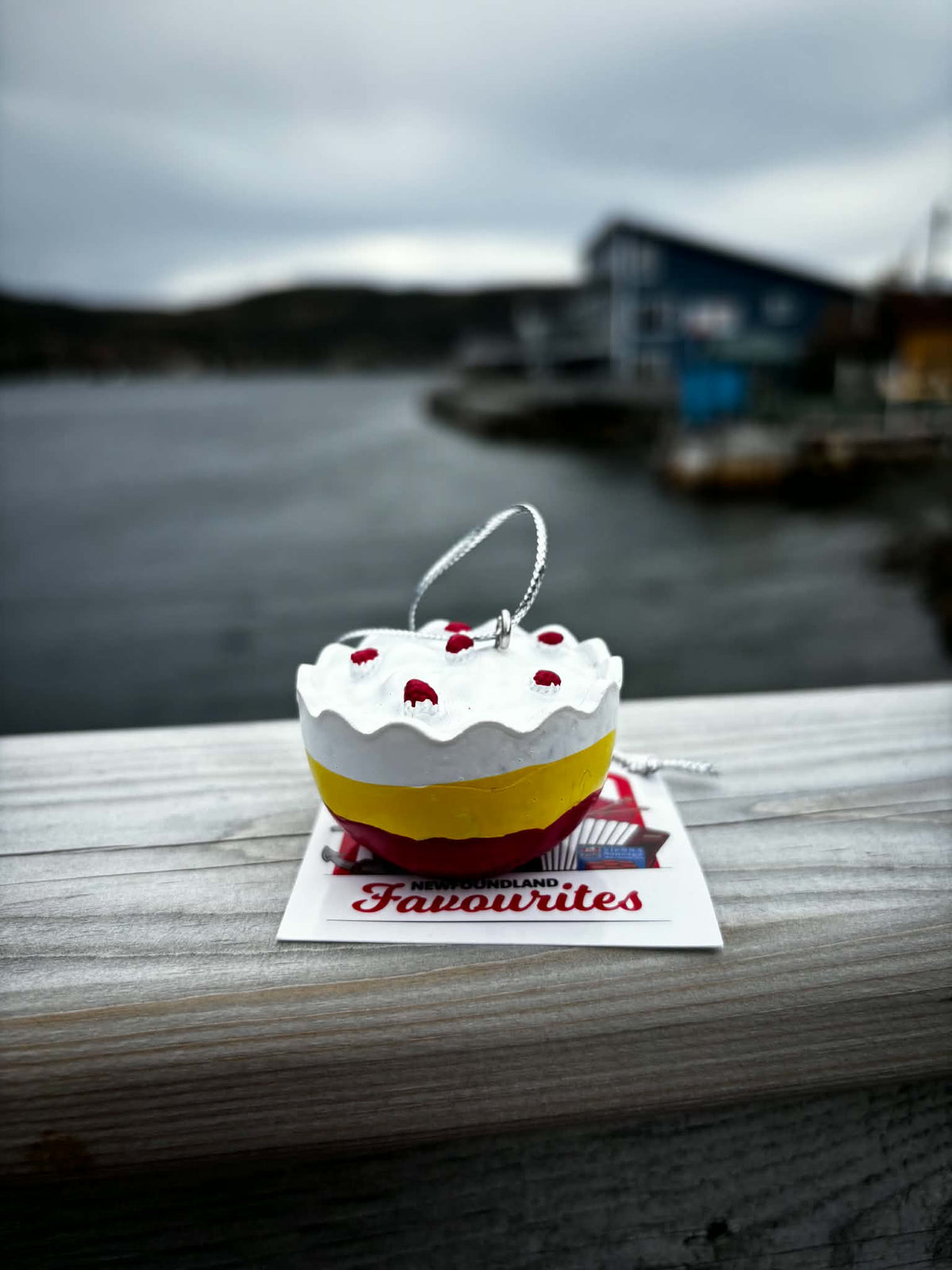 Trifle Dessert Christmas Ornament
