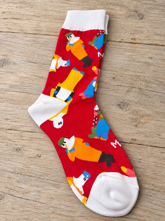Mummers Christmas Socks Ladies Sz 9-11
