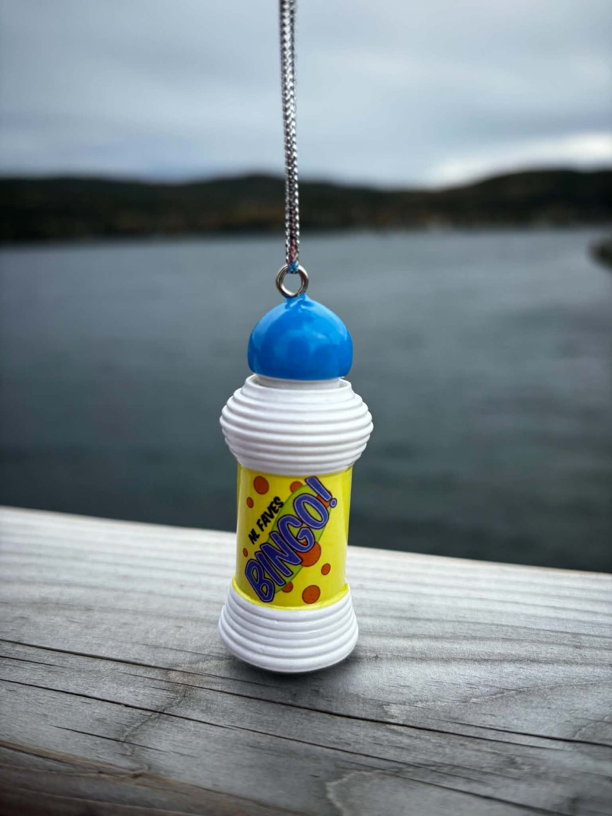 Bingo Blotter Christmas Ornament
