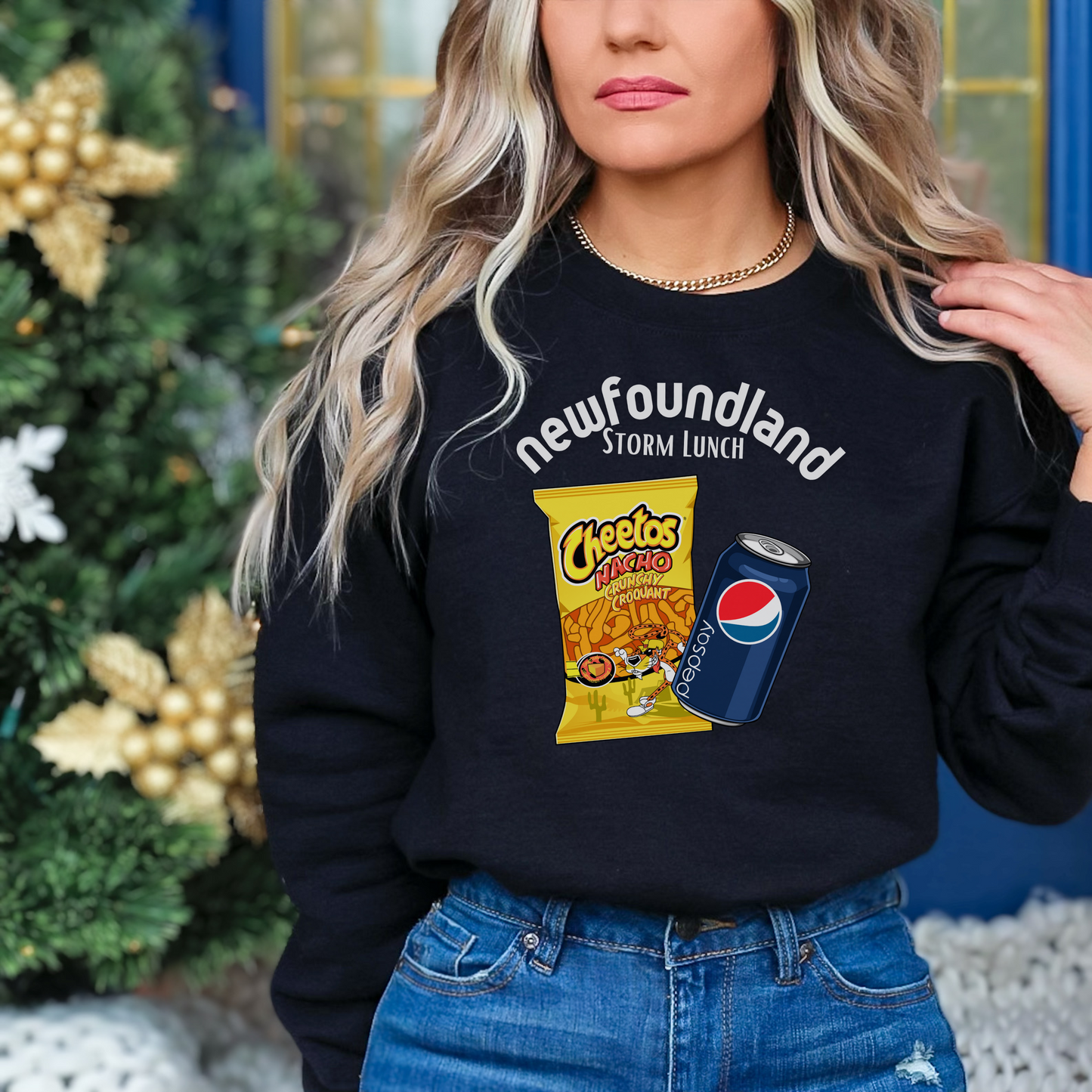 Newfoundland Storm Lunch Sweatshirt - Crunchits and Pepsay