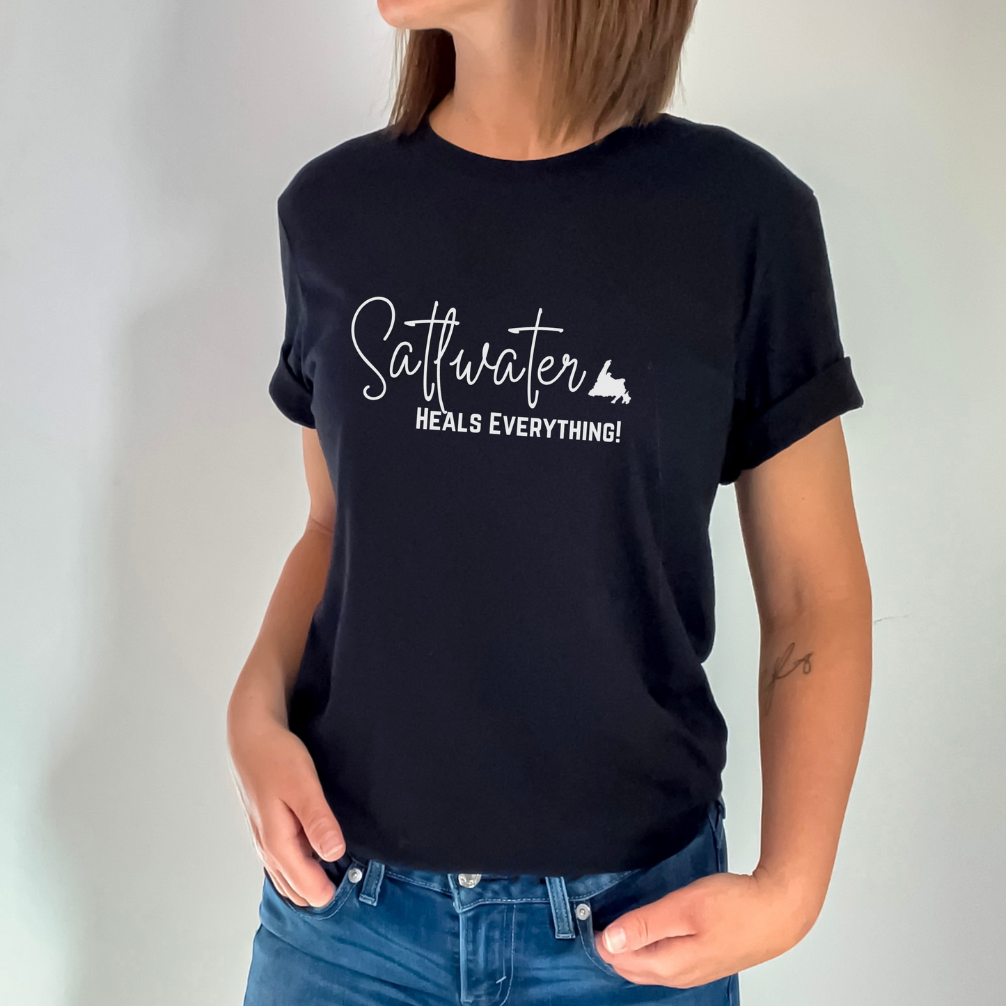 Saltwater Heals Everything T-shirt