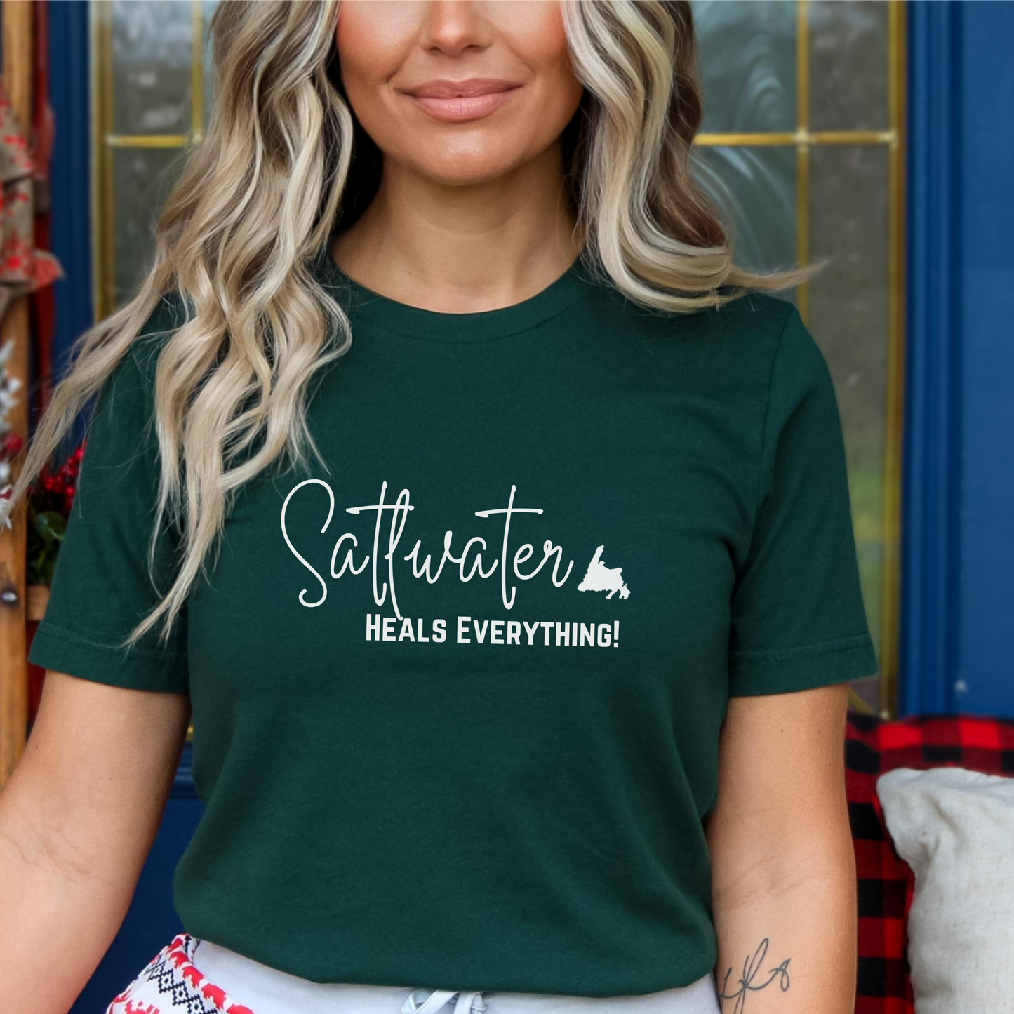 Saltwater Heals Everything T-shirt