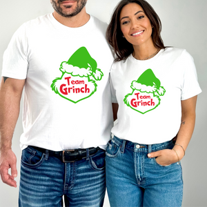 Grinch Family Matching Tshirts NB-2XL