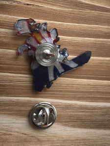 Handmade Newfoundland Resin Pin
