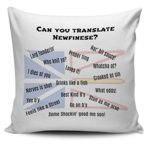 Newfinese 101 Pillow Cover - Can you translate Newfinese? - PP.11567279