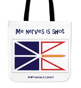Me nerves is shot Newfoundland Tote Bag - PP.11942228